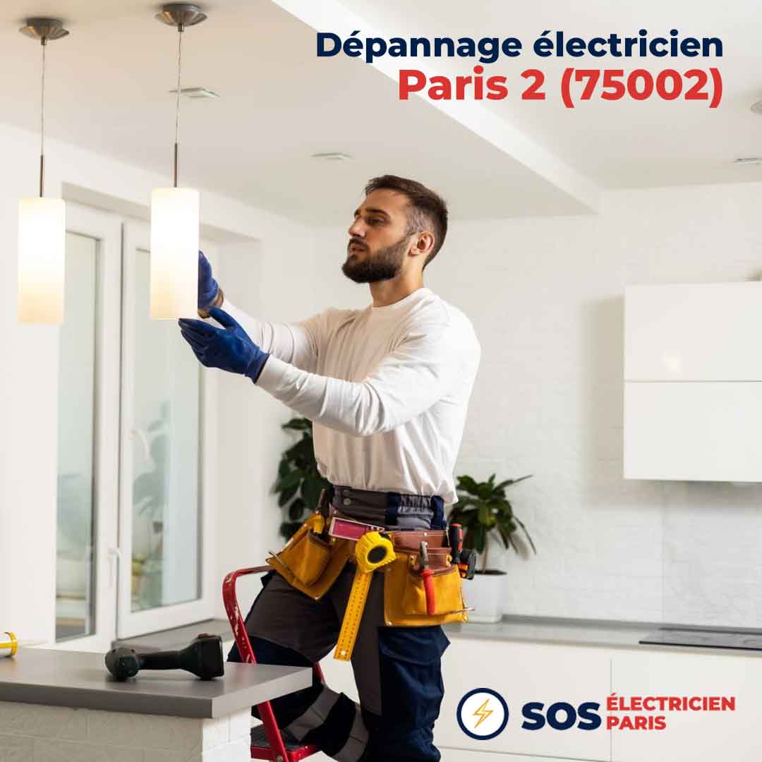 Dépannage électricien Paris 2