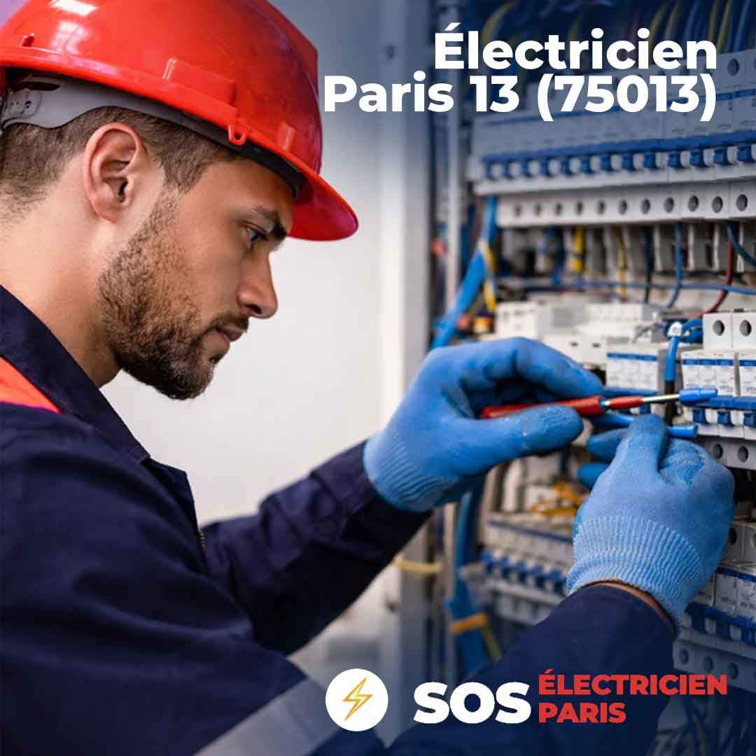 Électricien Paris 13 75013